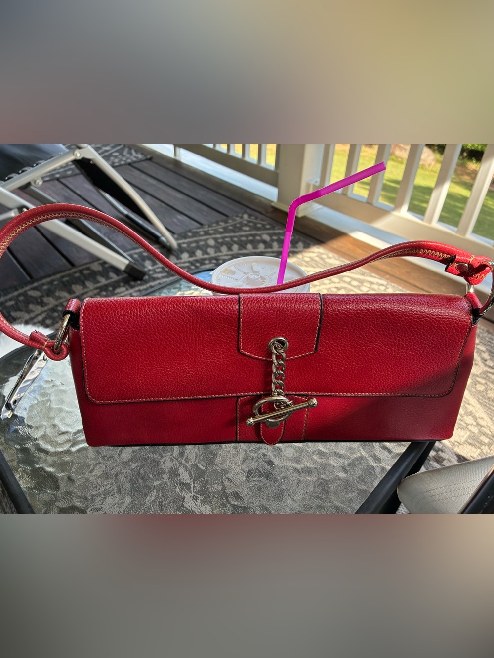 Red Shoulder Bag